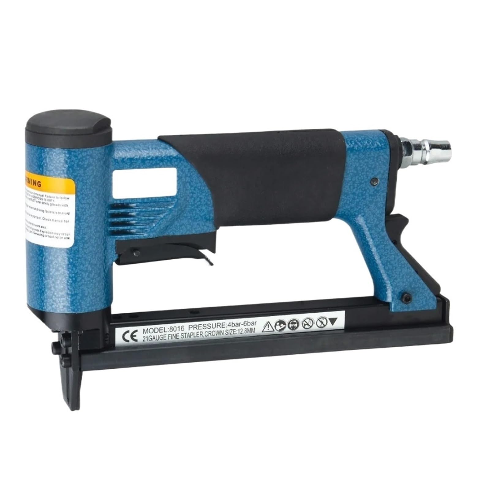 Pistola sparapunti pneumatica senza olio Cucitrice pneumatica FS8016-C Cucitrice pneumatica a filo fine U Stile Chiodo Lunghezza del chiodo 6-16mm