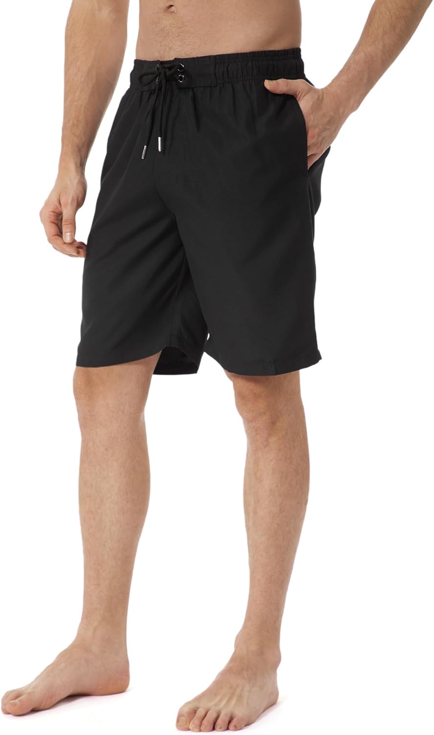 KAILUA SURF Mens Swim Trunks Long, Quick Dry Boardshorts, 9 Inches Inseam Bathing Suits with Mesh Lining - Image 5