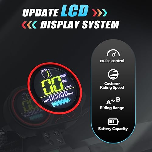 Miniatura 13 de IENYRID Scooter eléctrico M4 para adultos, velocidad máxima de 28 Mph y rango máximo de 31 millas, motor de 800 W, scooter plegable para viajes