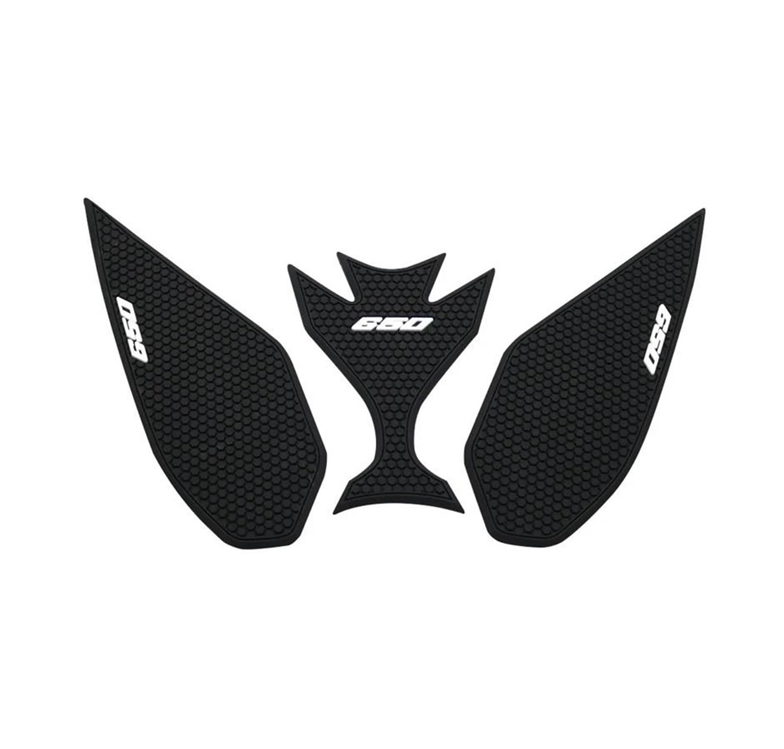 Adesivi per paraserbatoio Adesivo per Serbatoio Carburante Moto Antiscivolo per K&awasaki per Ninja 650 Z650 2017 - Adesivo Laterale per Serbatoio Carburante