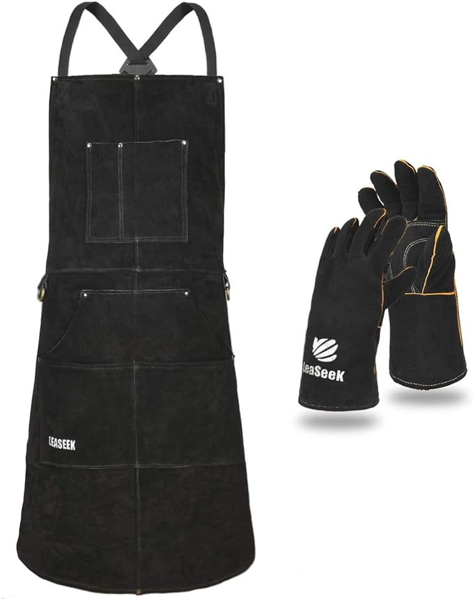 LeaSeek Leather Welding Apron