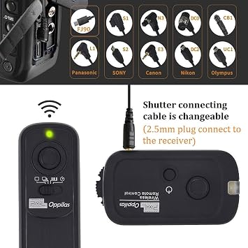 Pixel Camera Remote Shutter Release RW-DC0 for Nikon Wireless 2.4GHz 262ft