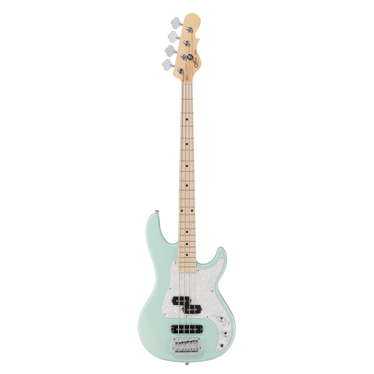 GnL Tribute SB-2 Bass Guitar, Surf Green
