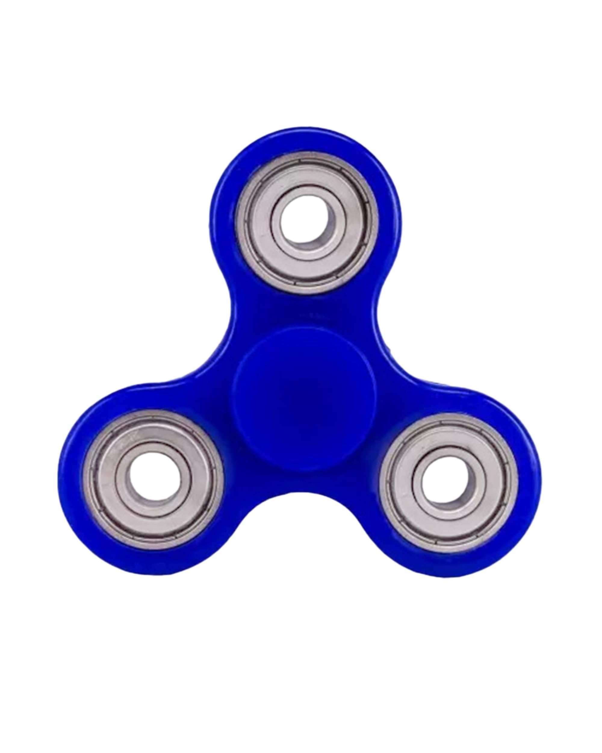 Premsons® Hand Spinner Desk Toy - High Speed Smooth Finger Spin Sensory Fidget Stress Relief Game Play for Kids & Adults - Birthday Party Gift - Four Bearing - Sky Blue + Silver Bearing