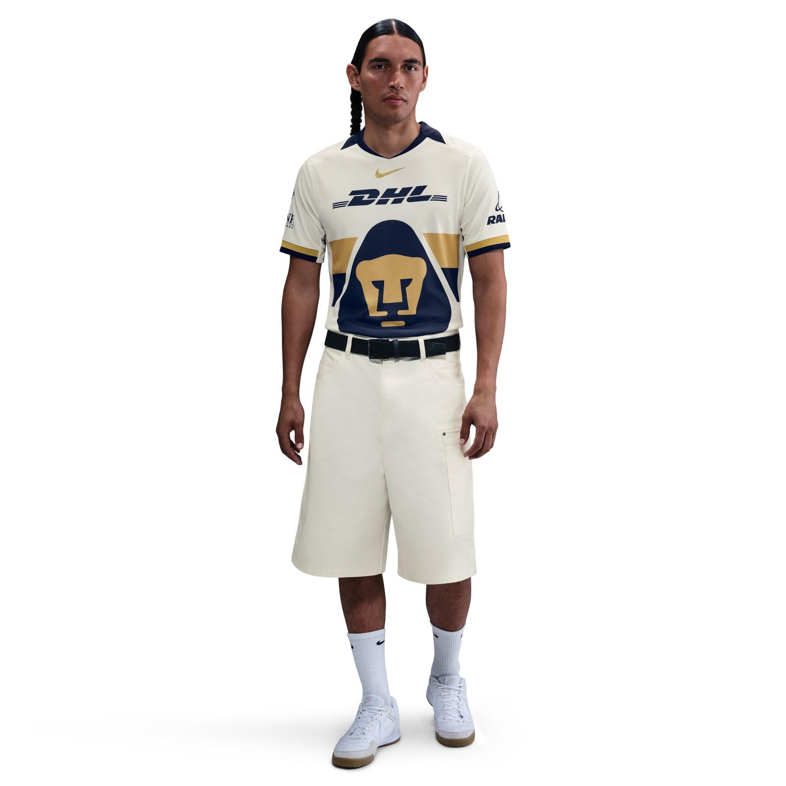 Nike Pumas UNAM 2025/26 Stadium Home Nike Dri-Fit Replika-fußballtrikot (Herren) Maglia da Calcio Uomo