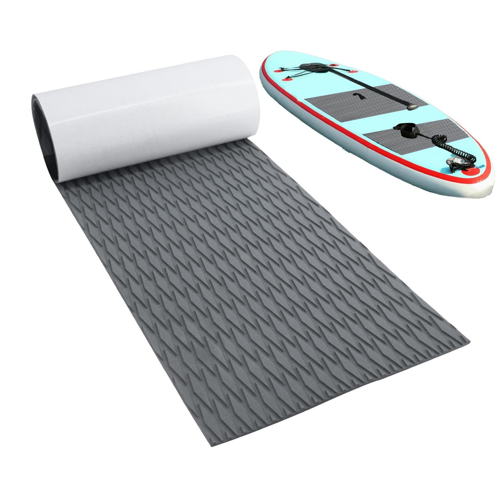 Surf Deck Traction Pad Premium, Traction Pad Deck Grip Mat 23.62x7.48in
