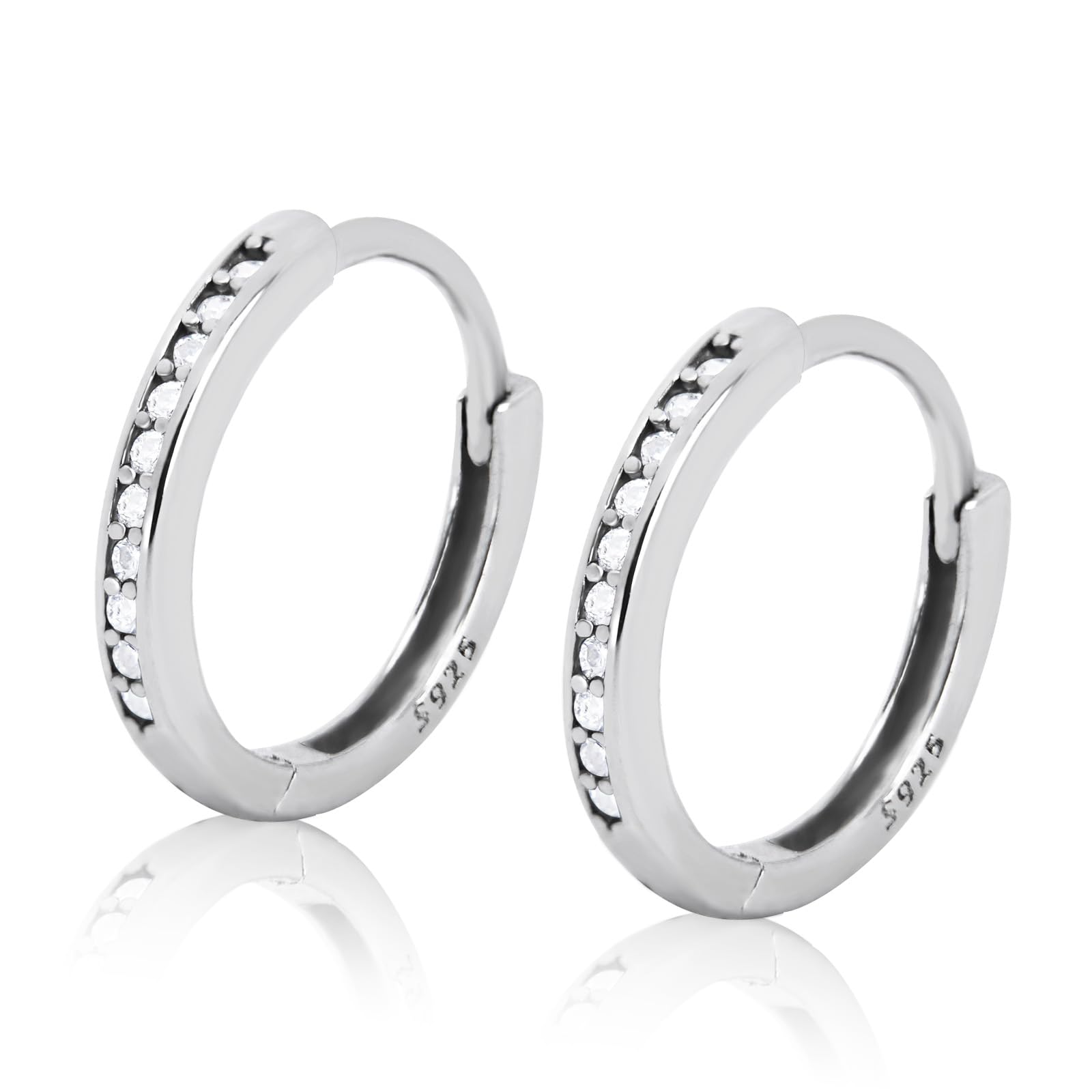 alivaluxe フープピアス (プラチナ)