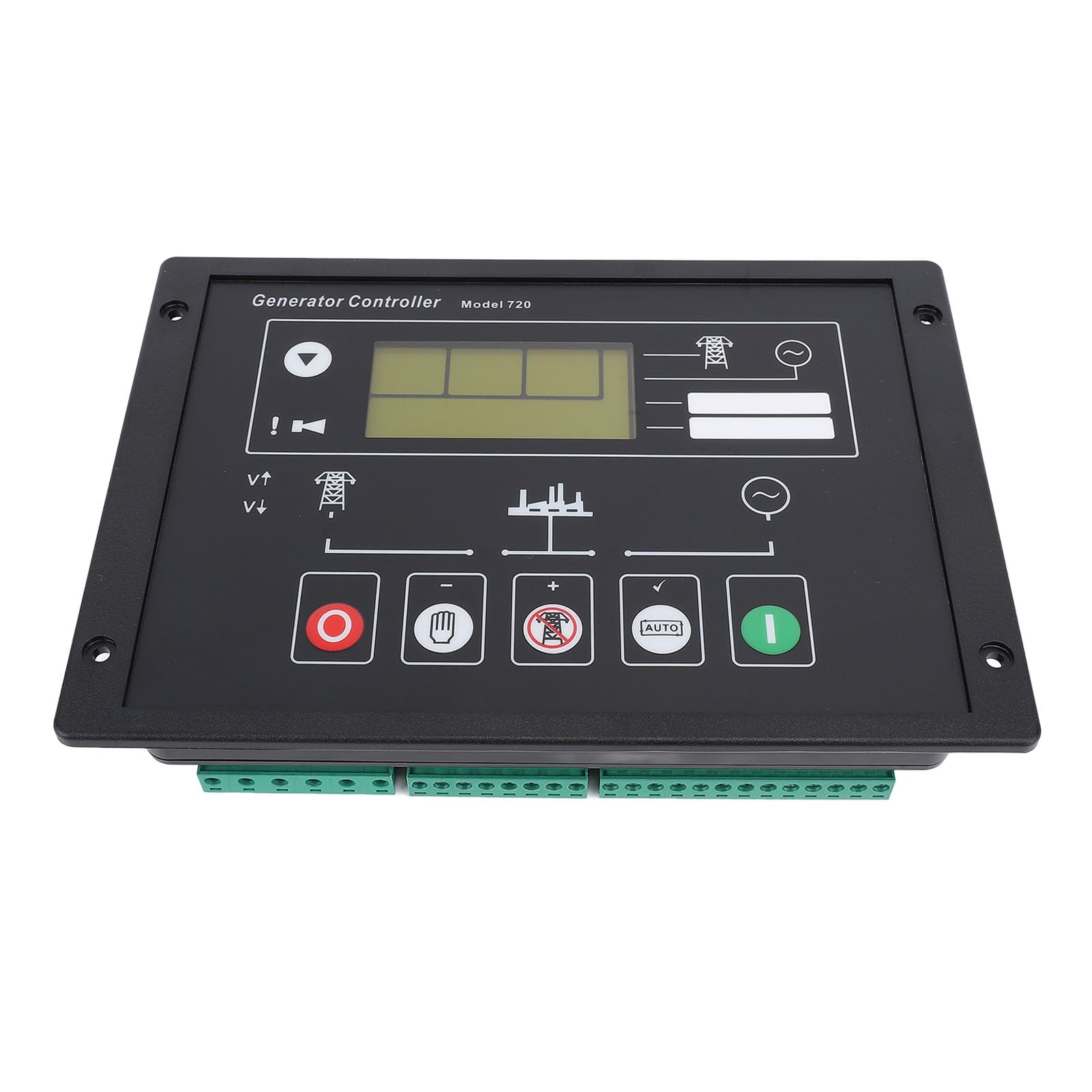 Panel de control de arranque automático del generador Módulo controlador electrónico avanzado del generador Arranque de la unidad de respaldo automático controlado por