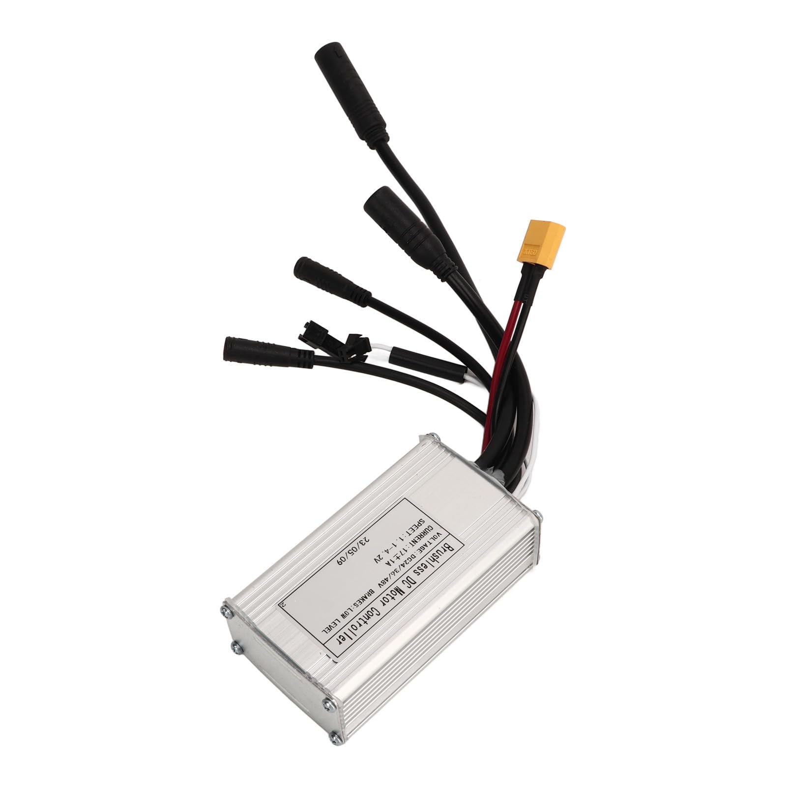 Akozon Sine Brushless Motor Controller 24V 36V 48V 17A Connector Electric Kit - Electric Bike Conversion