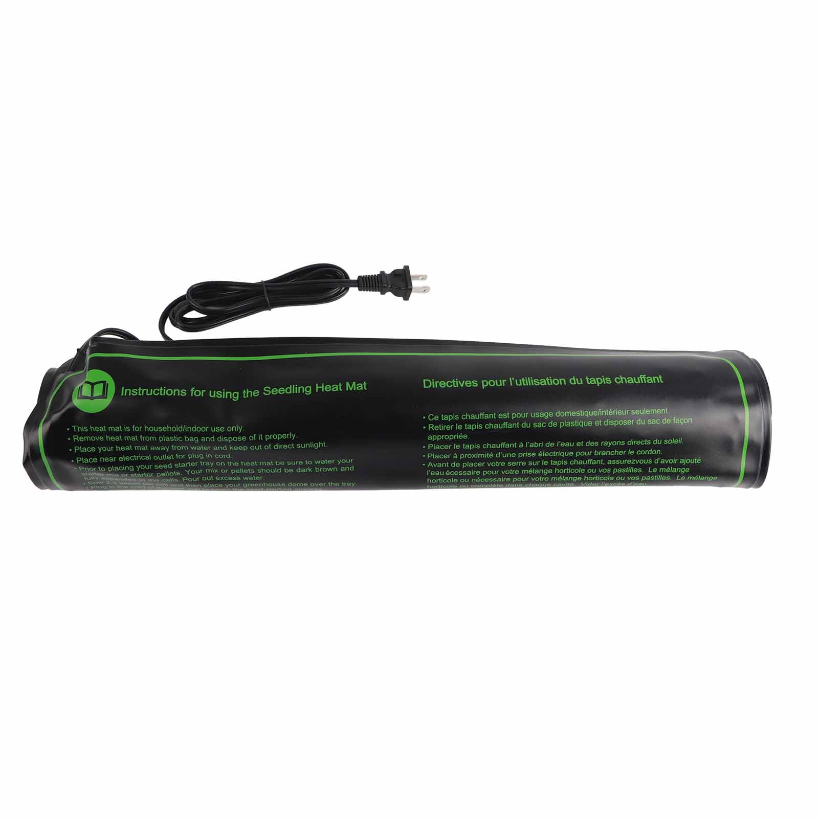 Airshi Seedling Heating Mat, Waterproof Promote Growth Plant Germination Heat Pad for Flower Seedling for Indoor (US Plug 100?120V)