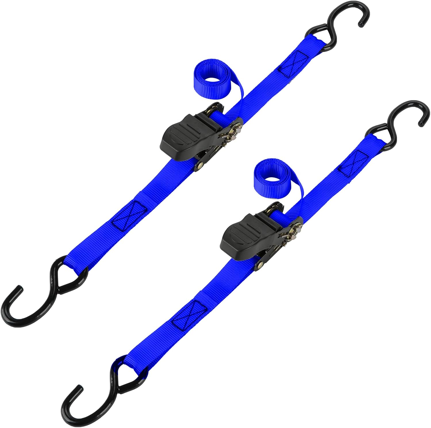 Boat Trailer Transom Straps (2PK) 1" x 4ft Adjustable