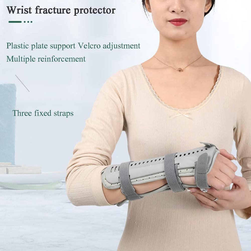 Férula de muñeca para túnel carpiano - Férula de muñeca nocturna - Soporte de muñeca ajustable Protector de fractura de muñeca - para túnel carpiano Artritis Tendinitis Esguince Mano Articul