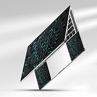 Vista 8 de Adhesivo para laptop de 12.1-15.6 pulgadas, calcomanía reutilizable universal de vinilo para laptop, protector de arte impermeable en color panal