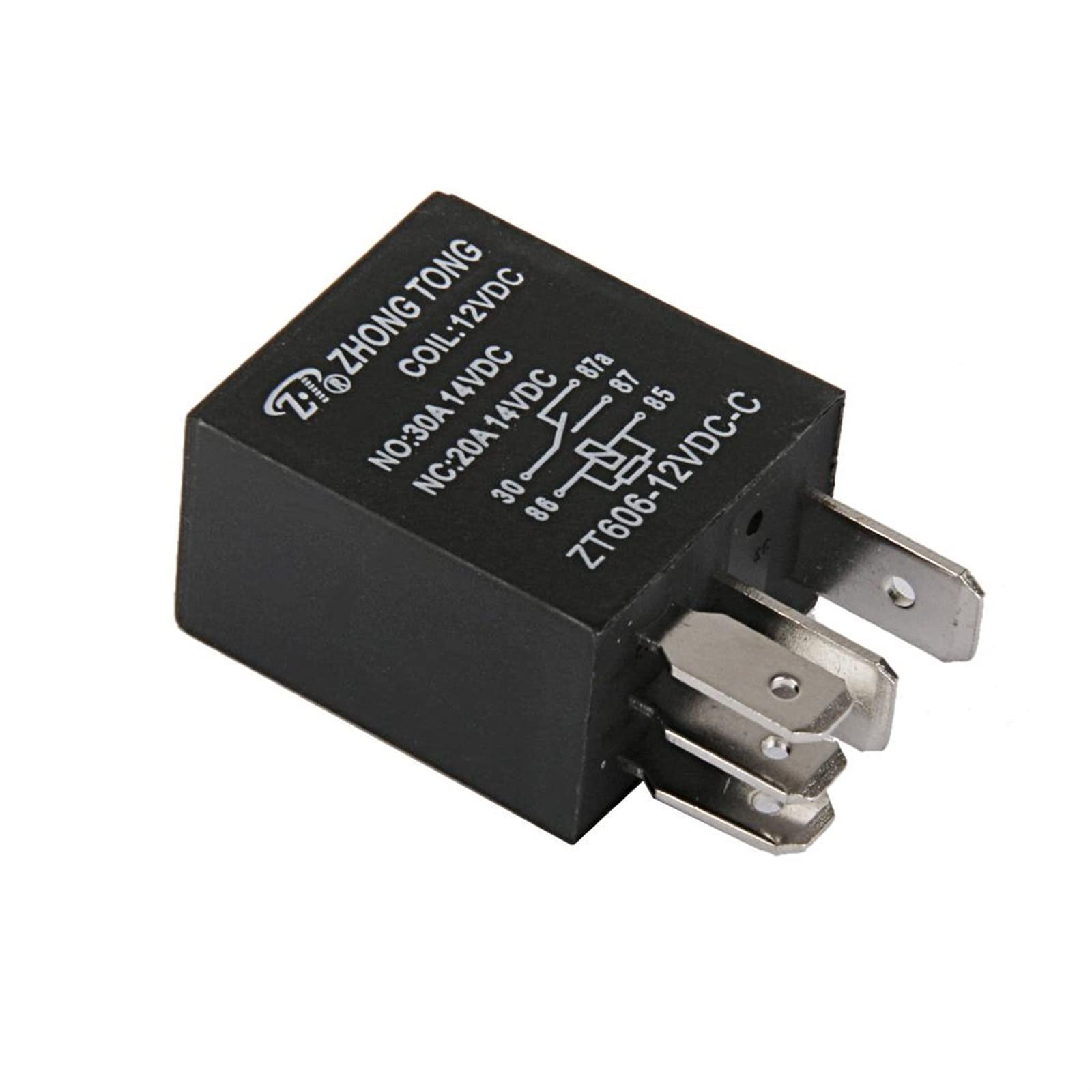 Parti di ricambio Auto Camion Auto Automotive DC 12V 20A/30A AMP SPDT Relè & Socket 5 Pin 5 Wire
