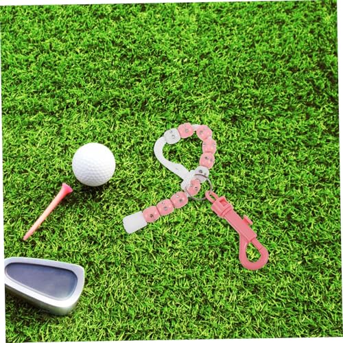 Contador de puntuación portátil para golf con cadena de cuentas miniatura 5