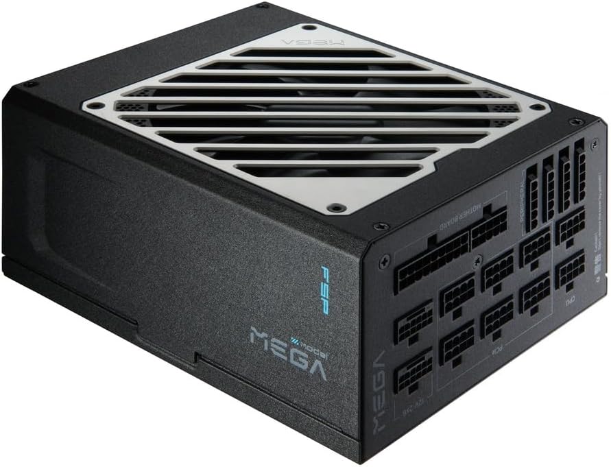 FSP MEGA TI 1650W Power Supply, 80 Plus Titanium, ATX3.1 & PCIe 5.1 (12V-2x6), Full Modular (MEGA-1650W) - Image 1 of 8