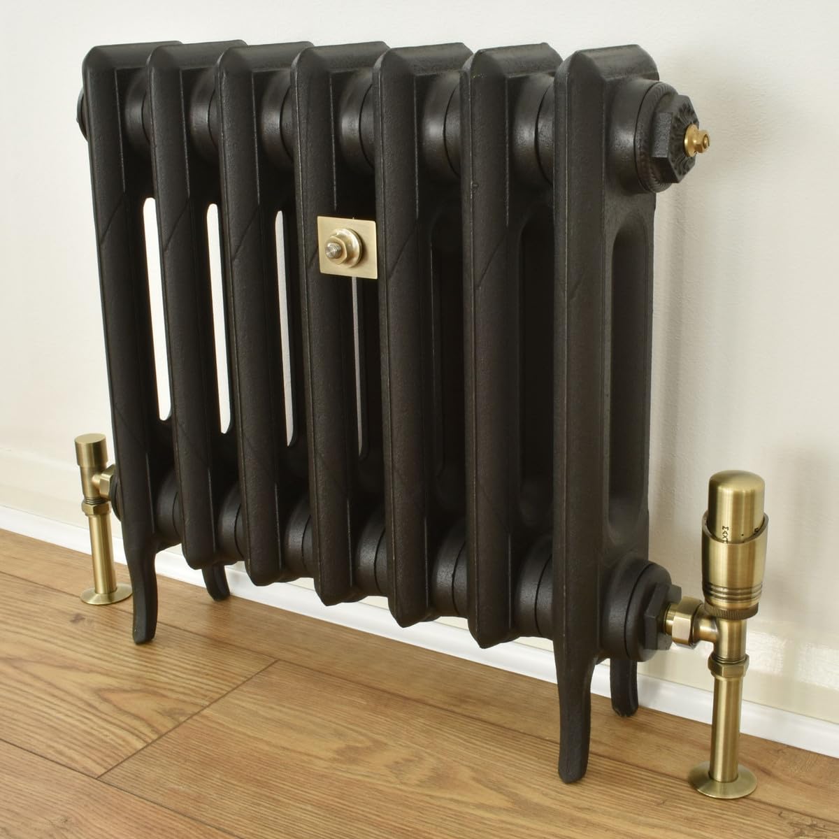 Sandy Beach Radiateur en laiton antique – Droites verrou 15 mm