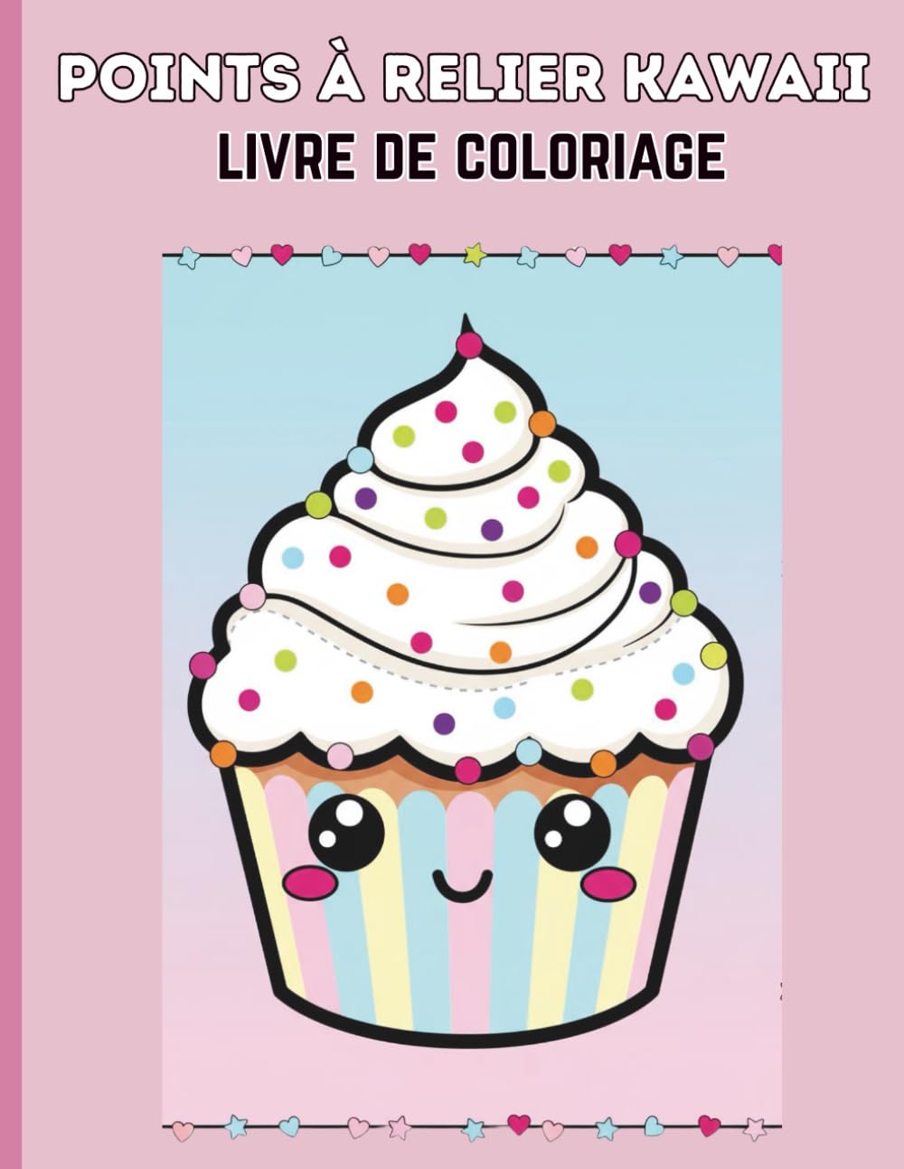 Points à Relier Kawaii pour Enfants: Livre de coloriage éducatif avec animaux et véhicules mignons – dès 4 ans