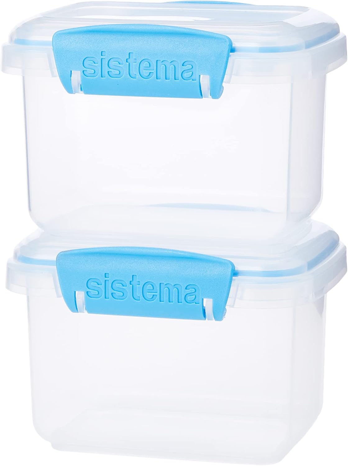 Sistema To Go Collection Lunch Plus Multi Food Storage Containers, Assorted Colors, Set of 6