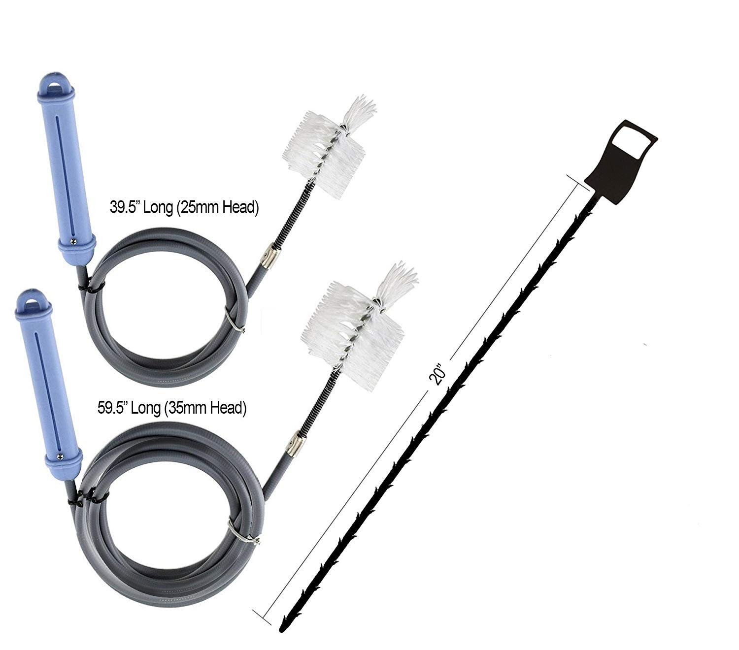 Buy Riptide 3in1 Deluxe Drain Cleaning Clog and Grime Removing Kit