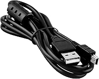 Vista 4 de Cable de alimentación USB de 5 pies compatible con Garmin GPS Part 010-10723-01 0101072301 Fuente de cargador