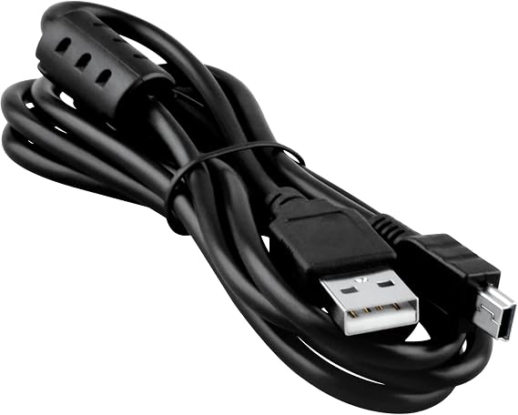 5ft Mini USB Cord Compatible with Tascam DR-05 DR-07 MkII Handheld Digital Audio Recorder