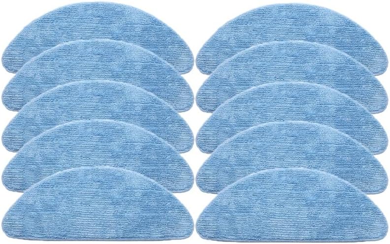 Side Brushes mop Cloth rag hepa Main Roller Brush Cover for ilife v7 v7s v7s pro Plus Robot Vacuum Cleaner Accessories(10 mop)