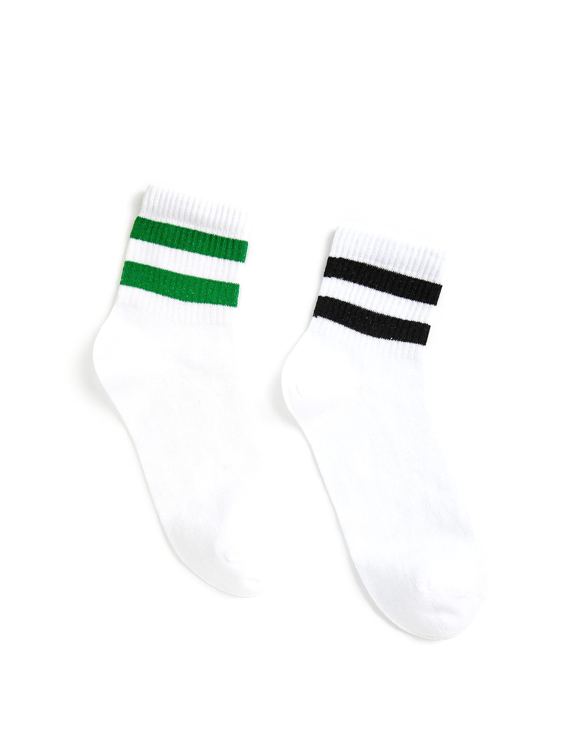 Koton Striped Man Socks Set, Calzini Uomini, White (000), One Size
