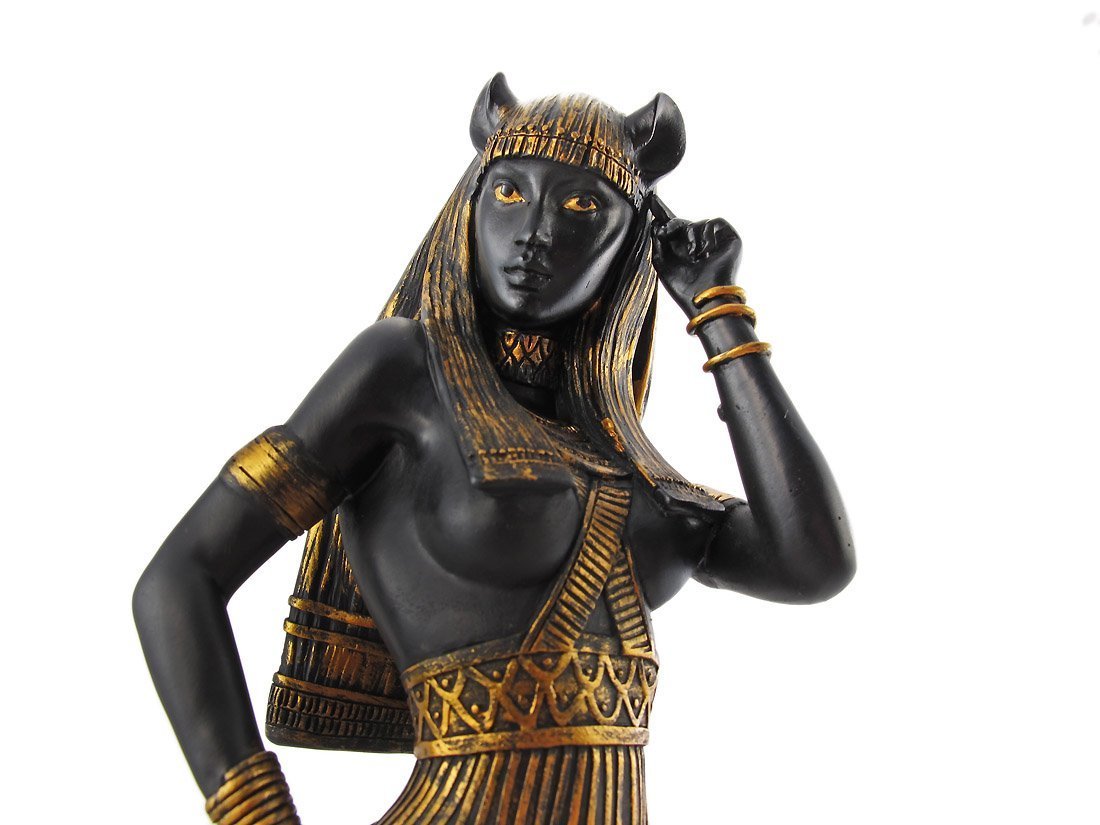 Pacific Giftware Statuette de la déesse mythologique égyptienne Flirty Bastet 27 cm