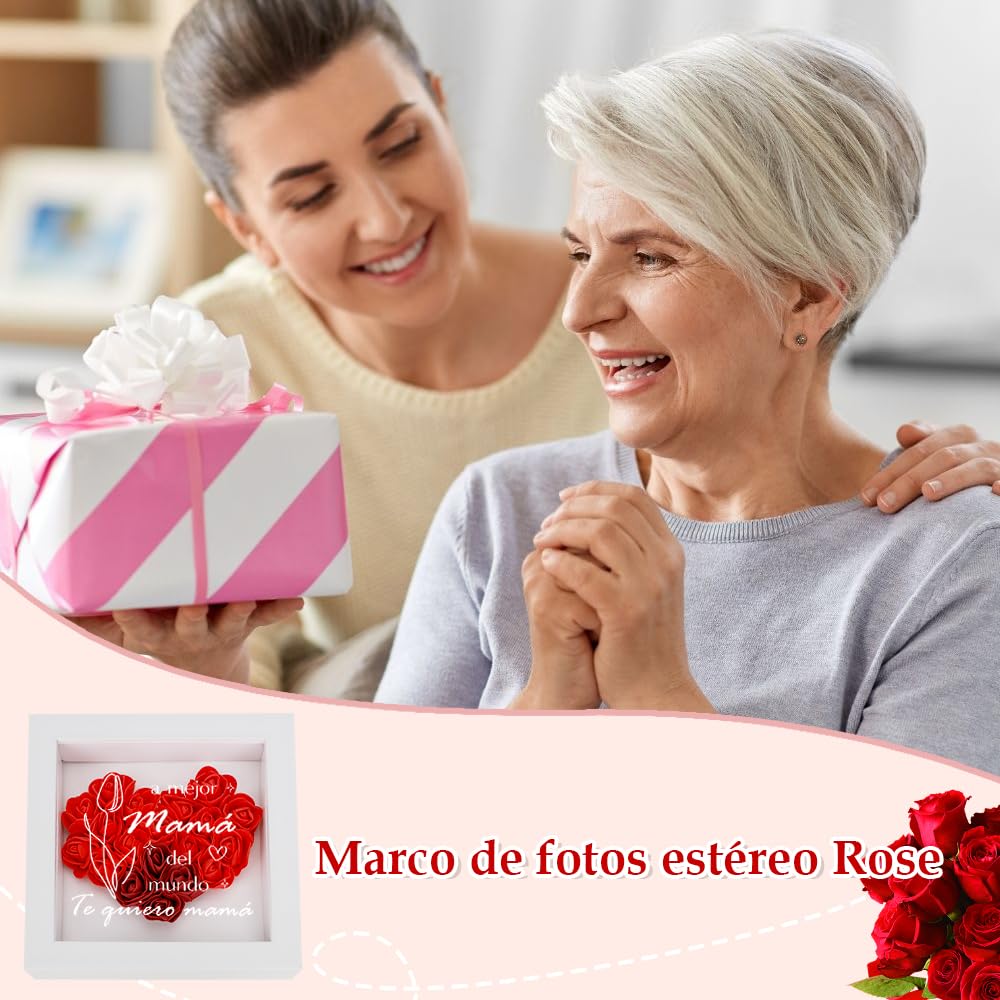 Regalos Día De La Madre Regalo Mama Marco De Fotos Regalo Cumpleaños Mama Regalos Madre Cumpleaños Navidad San Valentin