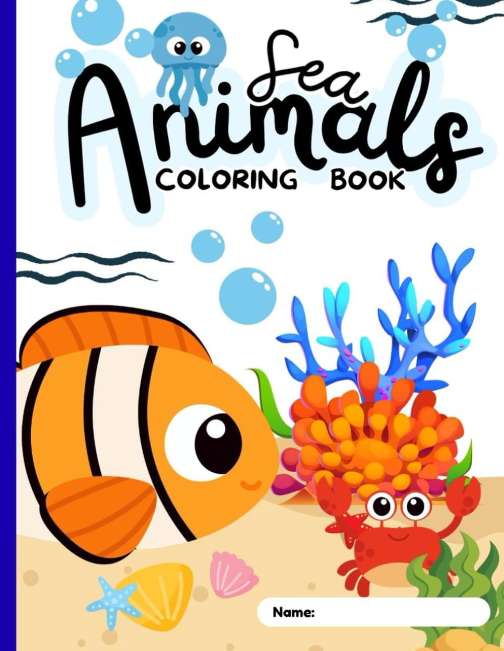 Sea Animals Coloring Book