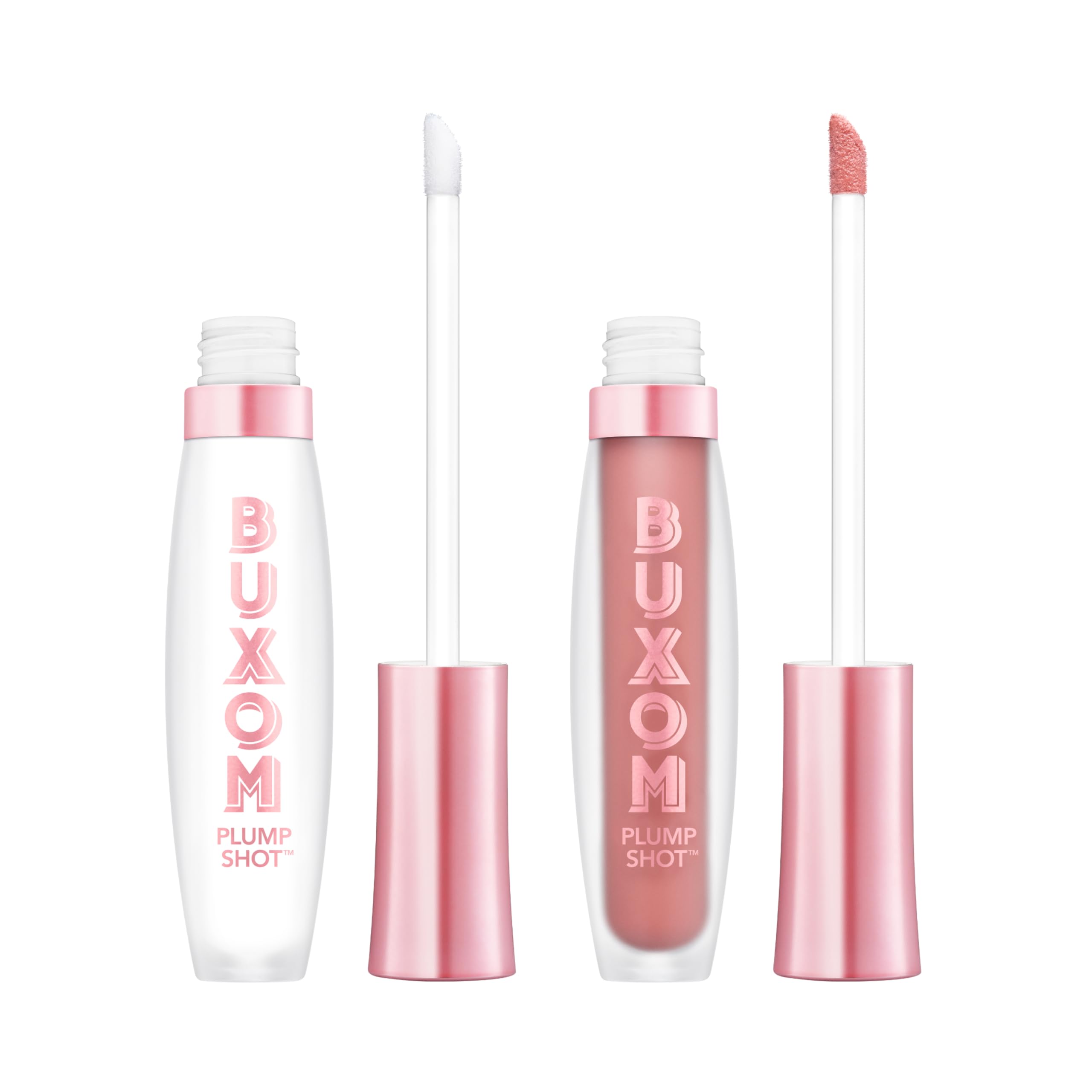 Buxom Plump Shot Peptide-Infused Lip Serum Lip Plumping Gloss Formulated with Advanced Peptides Hyaluronic Acid Avocado Jojoba Oil