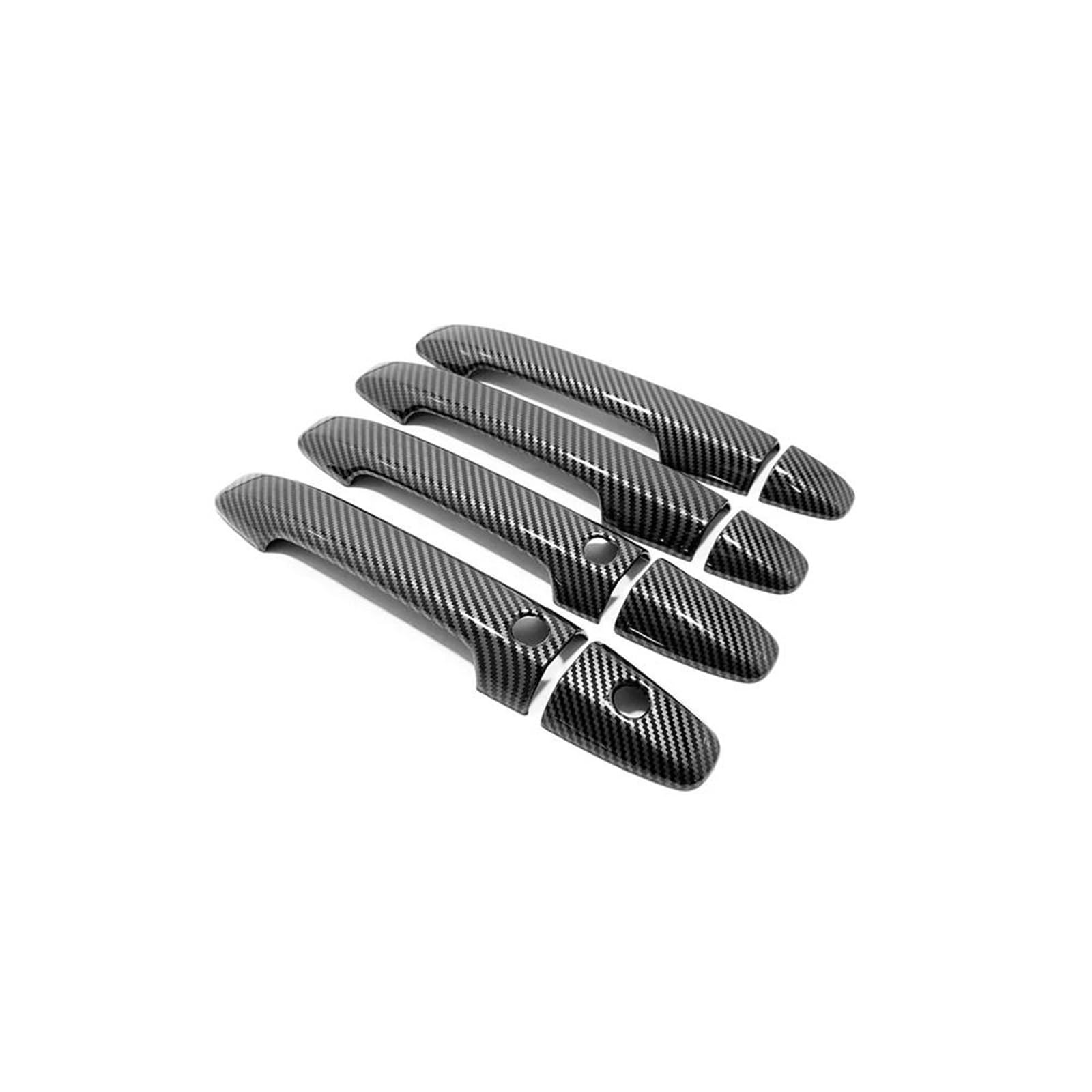 Dtasmbd Black 1 Exterior Side Door Handle Protective Covers Car Door Handle Cover Trim For Stepwgn Rk1 Rk5 2010 2011 2012 2013 2014 Decoration Covers Silver Protection Shell Auto(Black 1)