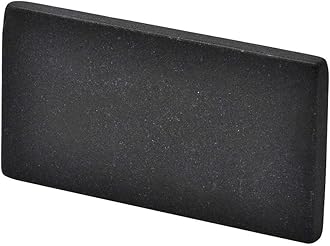 10K/14K/18K/22-24K Testing Stone, S/L Metal Testing Stone, Testing Platinum for Testing Gold Testing Silver for Testing Jewelry(large)