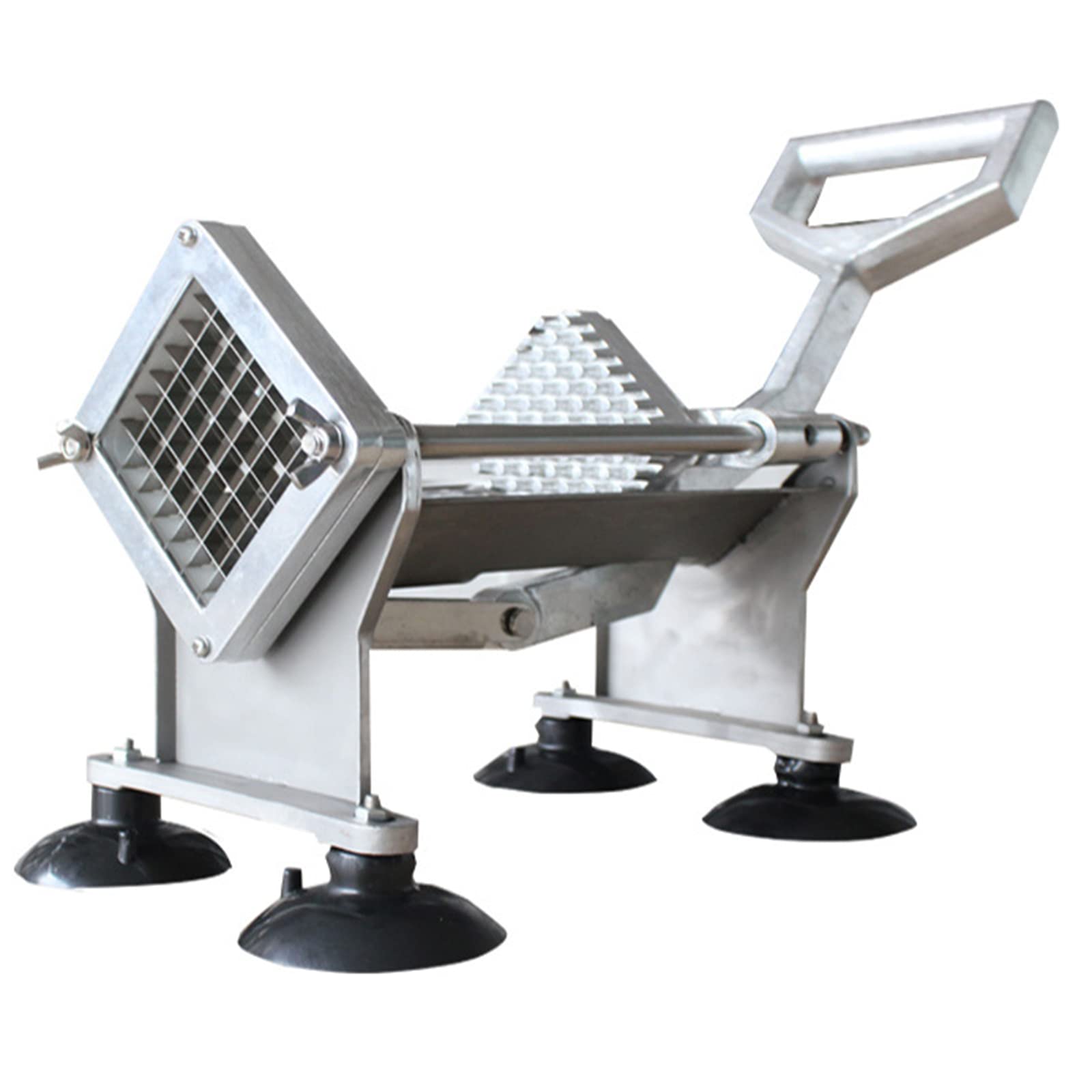AYCDL Manual French Fry Cutter, Potatoes Cutting Machine, Commercial Slicer Vegetables Fruits Chopper, with 4 Suction Feet, for Vegetables, Potato, Onions, Carrots, Cucumbers