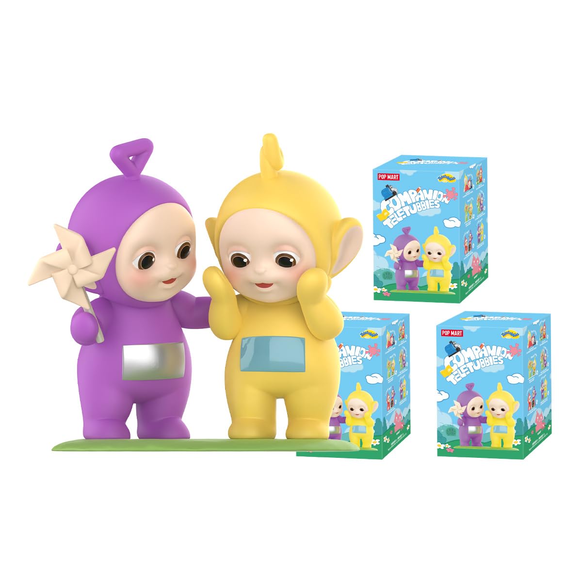 POP MART Teletubbies Accompany Series 3PC Action Figures Collectible Figures and Collectors Art Toy Toy Figures Gift