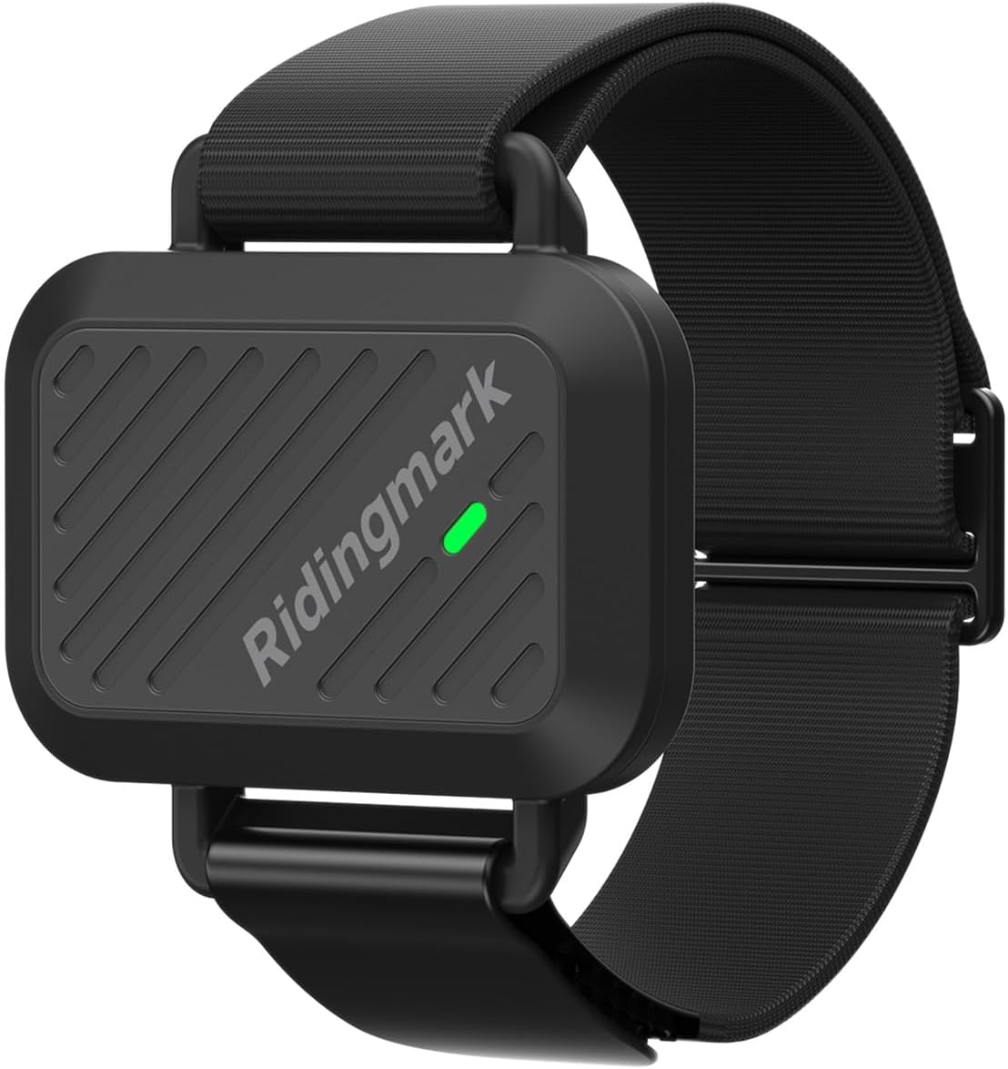 Brazalete con monitor de frecuencia cardíaca, Bluetooth 5.0/ANT+ IPX6 resistente al agua | Batería de 110 horas recargable indicador LED inteligente ejercicio correr pulsera portátil entrenamiento ciclismo mujeres hombres regalo