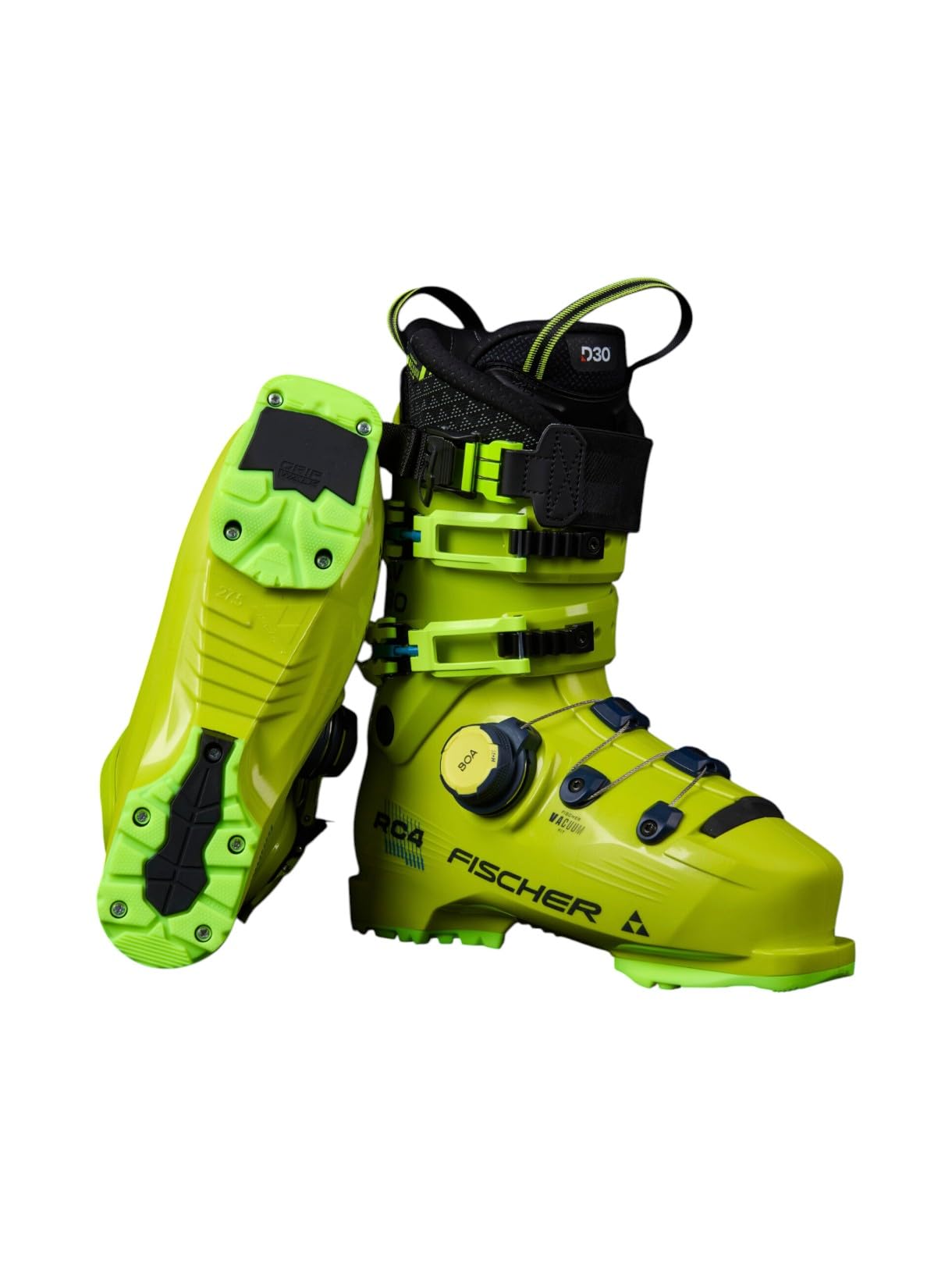 Fischer RC4 130 LV VAC BOA Scarponi da sci - MP 26-26,5 - Giallo - per le massime prestazioni