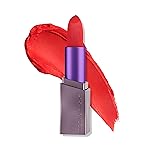 URBAN DECAY Vice Hydrating Lipstick (Elote - Bright Coral Orange - Matte Finish), Creamy Formula, Moisturizing Lip Color with Aloe Vera & Avocado Oil, Vegan, Cruelty-free - 0.11 oz