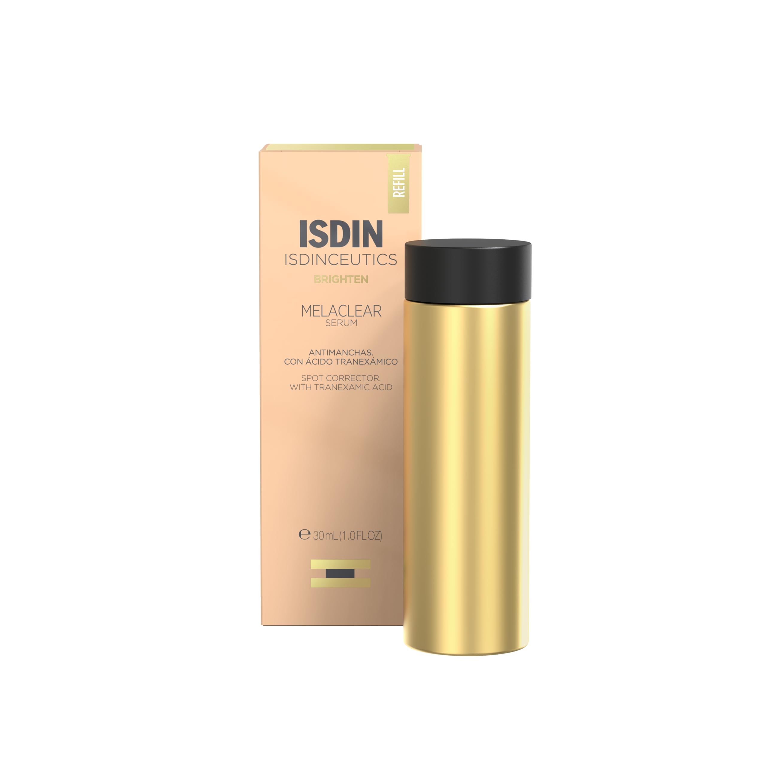 Isdinceutics Melaclear REFILL, Serum Facial Anti Manchas con Ácido Tranexámico para un 71% de Reducción de Manchas y Resultados Visibles en 14 días, 30 ml