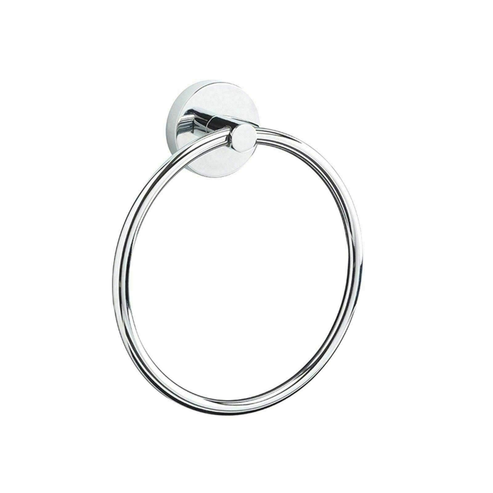 The Techsol Bath Towel Ring Hanger-Towel Ring-Hand Towel Holder For Bathroom And Kitchen Accessories Wall Mounted Hanger