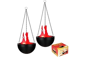 Unleash the Warmth: 3D Artificial Hanging Flame Light