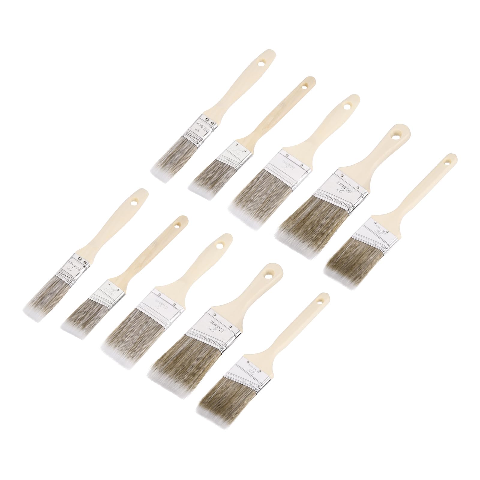 Pinceaux pour peintures au latex évitant la perte de poils sur vos murs et supports