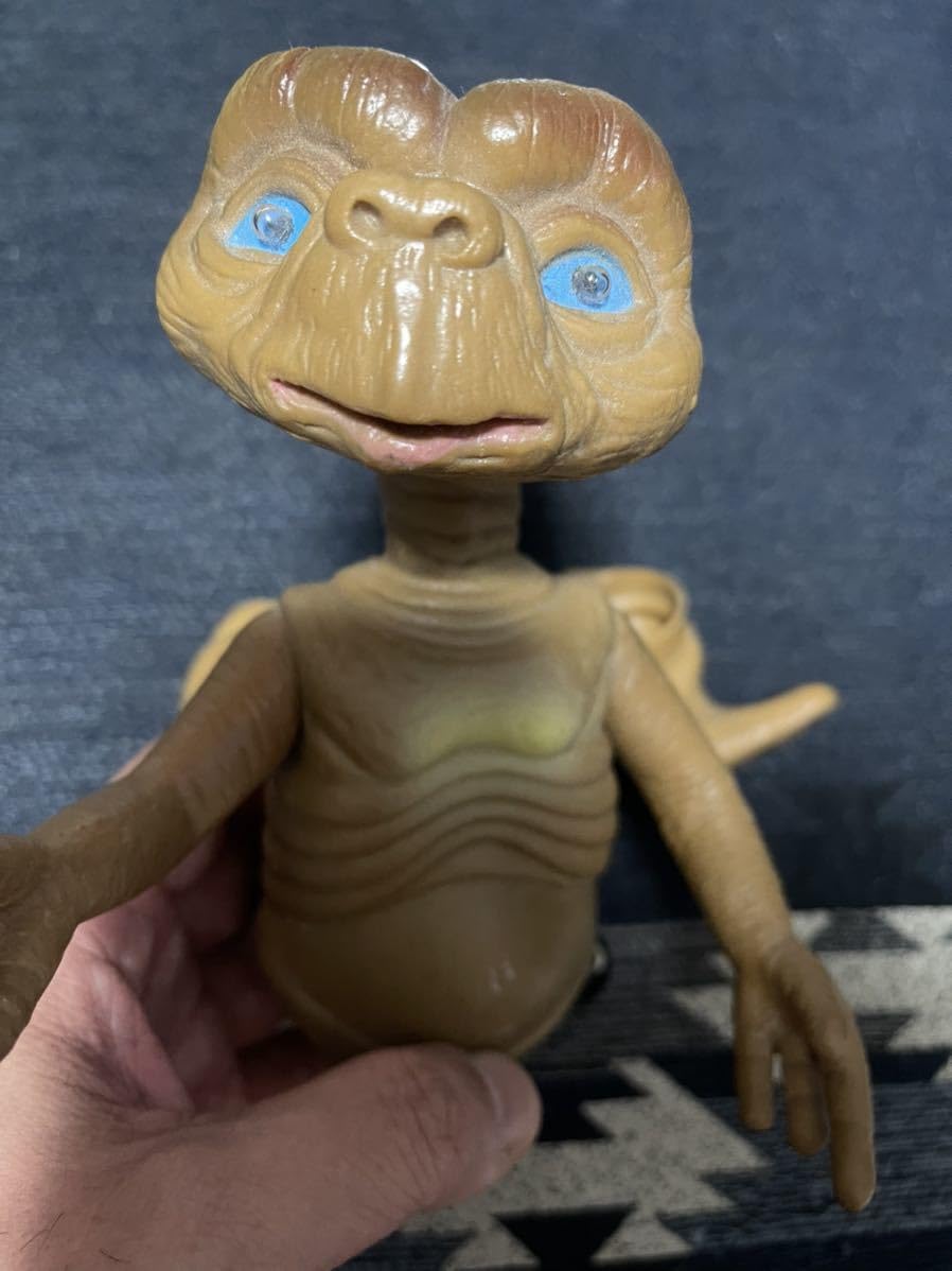 Amazon.co.jp: E.T. ソフビ 人形 レトロ 当時物 スティーブン 