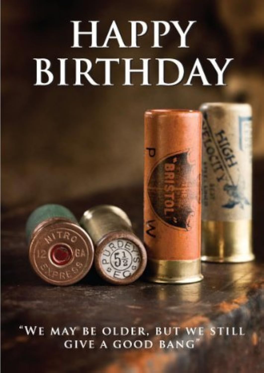 Shooting Birthday Card