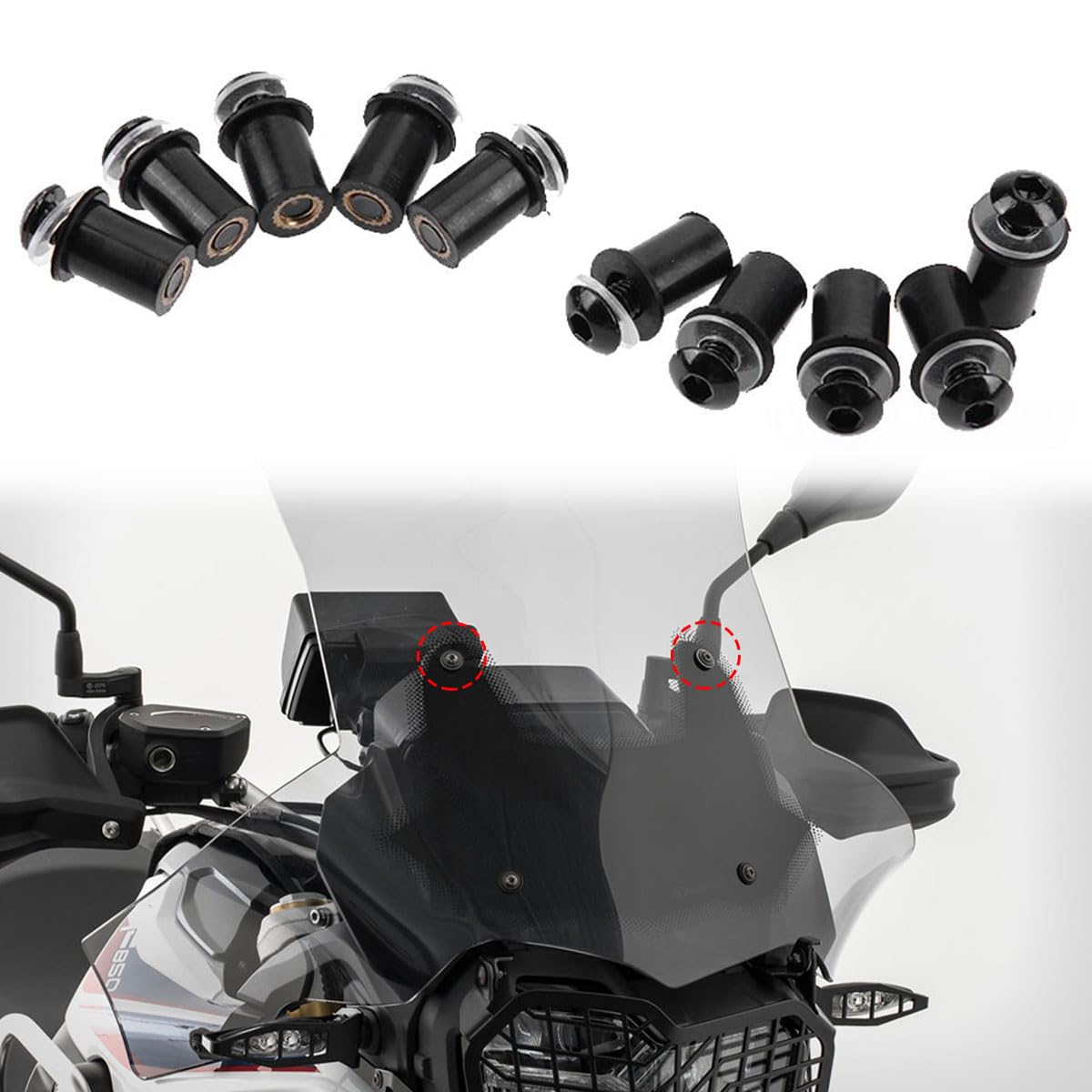 Chiave Bulloni Universale Motore M5 Dadi Di Fissaggio Parabrezza