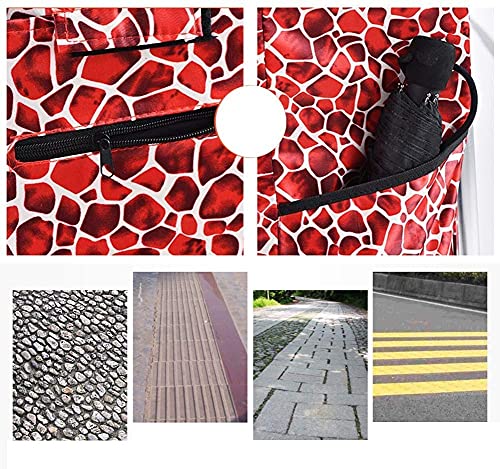 SENWEI Multifunktions-Einkaufstrolley, Küchenaufbewahrung, Mehrzweckwagen, Oxford-Stoff, faltbar, wasserdicht… – Bild 4