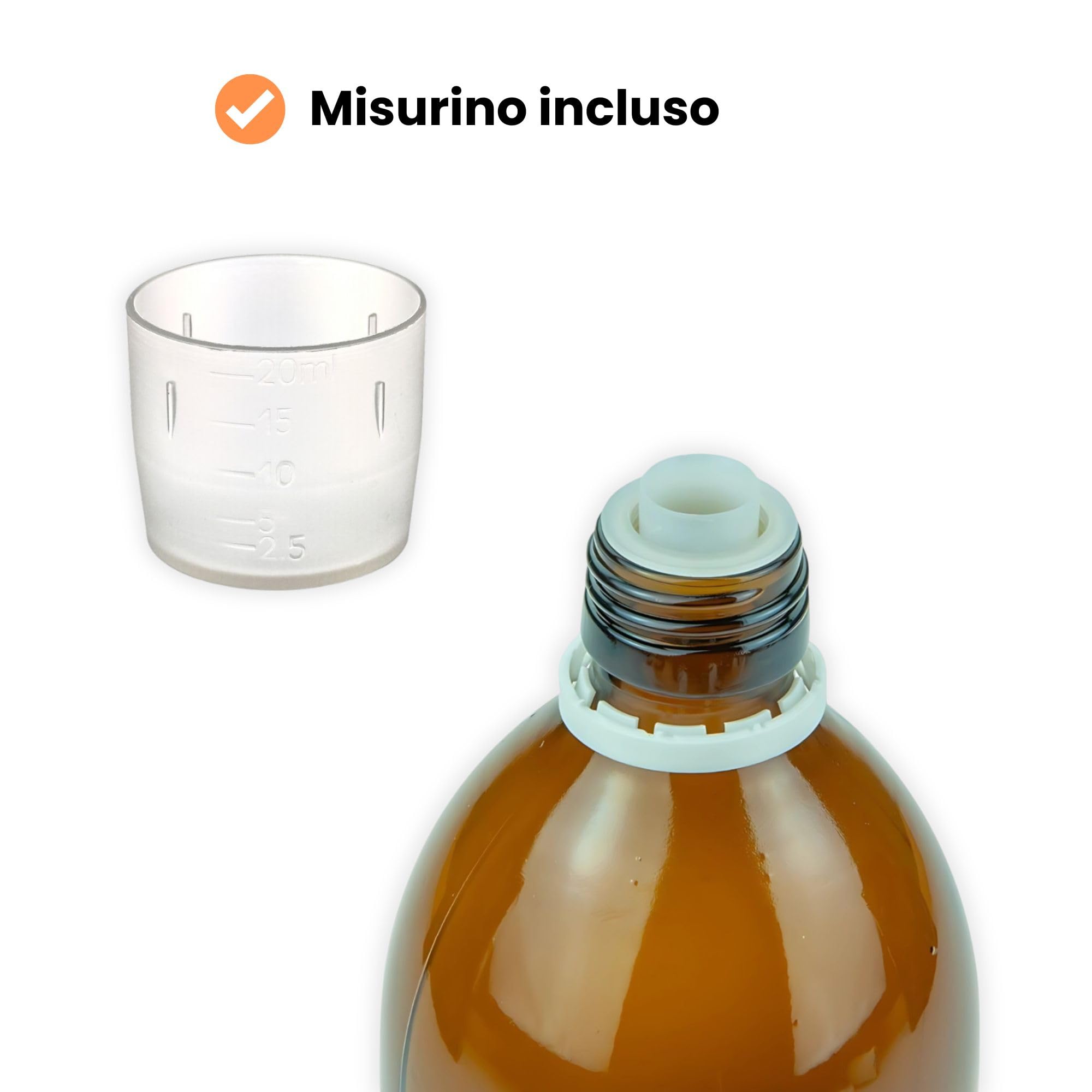 Biossido di Cloro - CDS - 3000 ppm - Gas disciolto in acqua (senza residui) - 500 ml - Senza conservanti né sostanze aggiunte - Disinfettante - Qualità superiore - Ultra puro