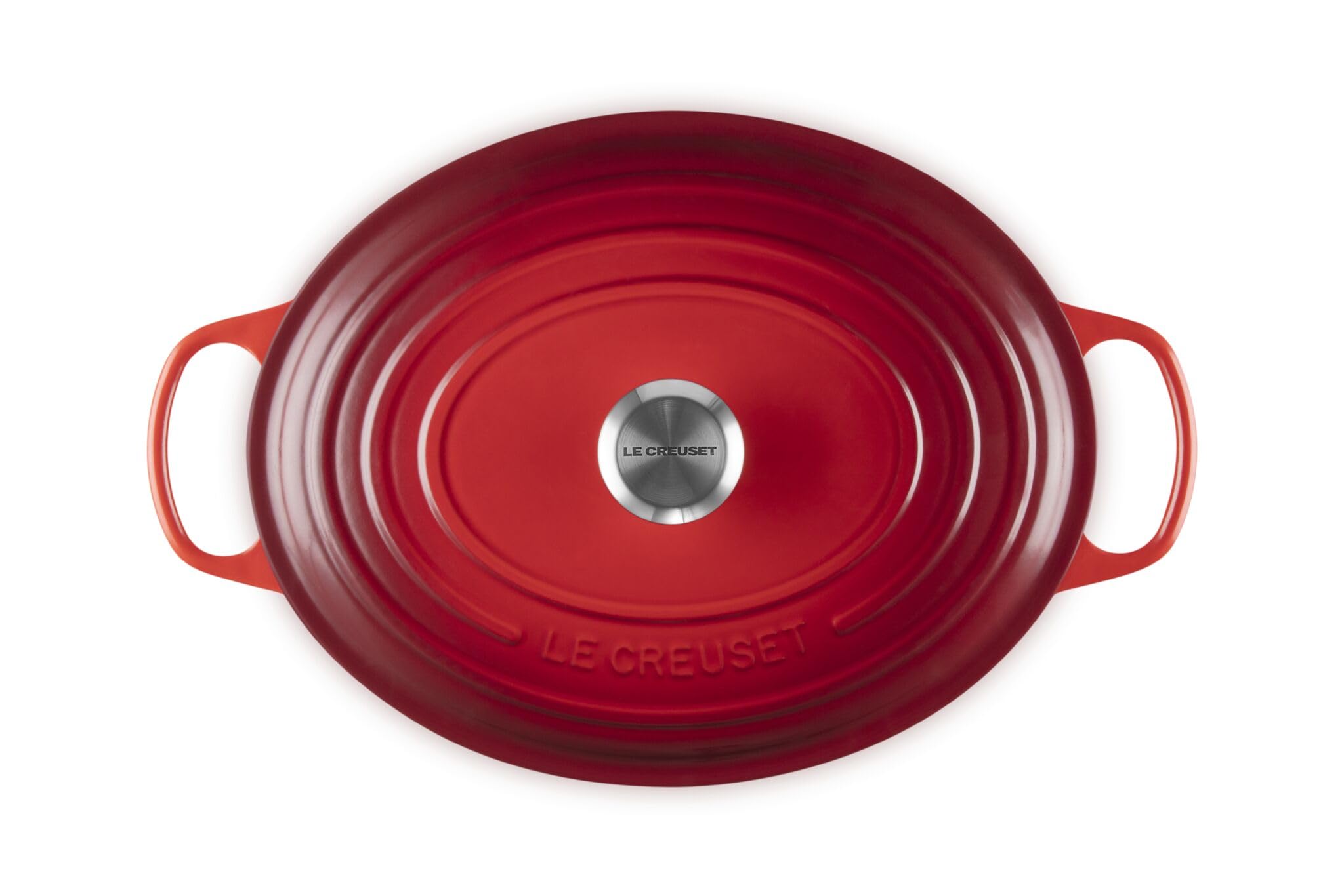Cocotte Le Creuset Fonte émaillée Marron 33 Cm - Made In France - Occasion TB état