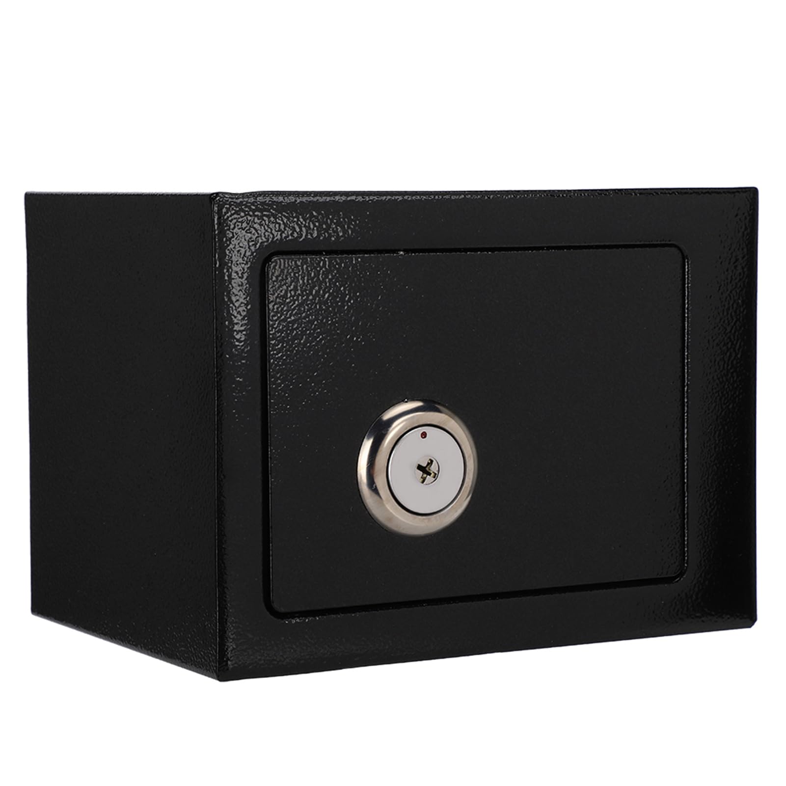 Caja Fuerte de Acero de Alta Seguridad, Almacenamiento Fuerte Duradero con Llave, Dinero en Efectivo